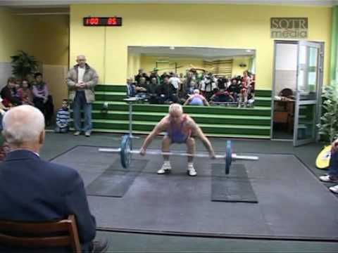 Mistrzostwa Polski MASTERS w podnoszeniu ciężarów - Puławy - Marian Cofalik 70kg