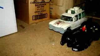 Ghost Busters Vs. Batman Race of Death!