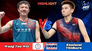 Download lagu Men's Singles | Wang Tzu Wei (TPE) vs Kunlavut Vitidsarn (THA) | Badminton 2026 mp3