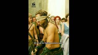 Gannicus Fights blindfolded..... #spartacus