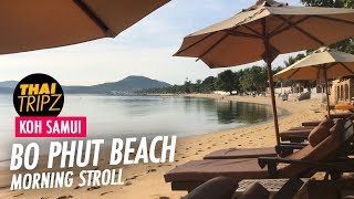 Bophut Beach, Morning stroll - Koh Samui, Thailand