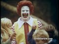 McDonald S Ronald McDonald Commercial 1978