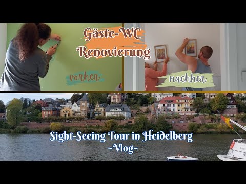 GÄSTE-WC RENOVIERUNG | 🏰HEIDELBERG VLOG