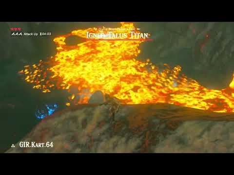 Breath of the Wild - Igneo Talus Titan Challenge (Extra) - 078