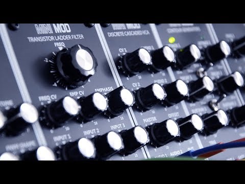 Minimod-VCO/Transistor Ladder Filter/Contour Genereators-the amazing sound Minimoog in eurorack