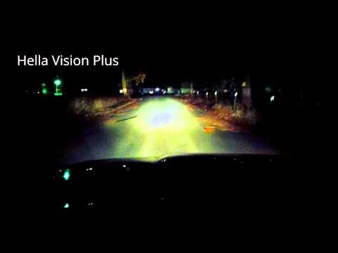 Hella Vision Plus on Toyota Pickup - Comparison with Sealed Beam