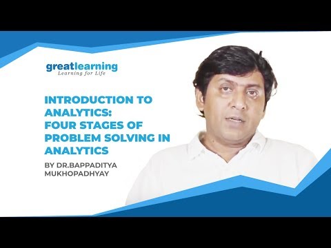Introduction to Analytics Four Stages of Problem Solving in Analytics Data Analytics Tutorial