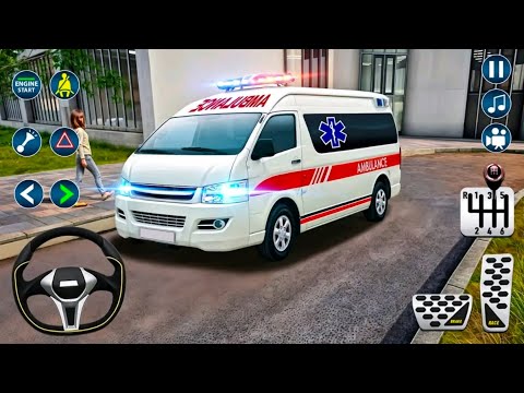 Ambulance Rescue City Driving 3D - 911 Rescue Emergency Van Driver : Android Gameplay