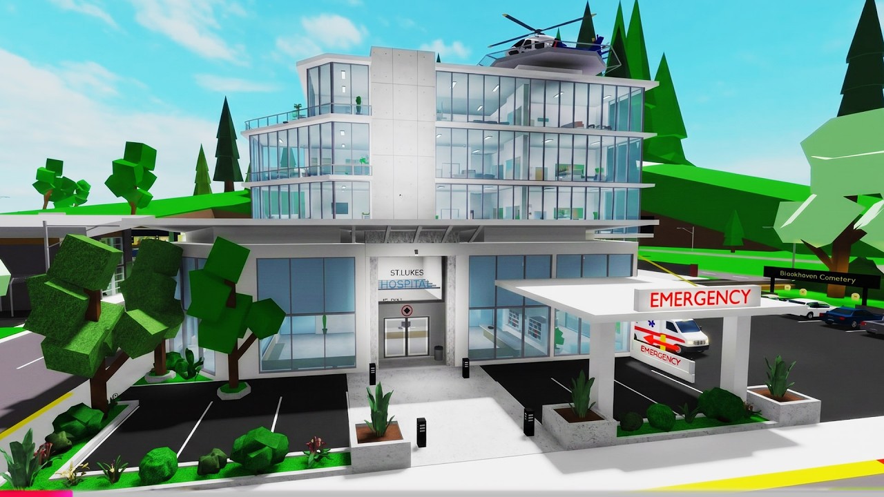 We UPGRADED The Hospital In Roblox Brookhaven 🏡RP