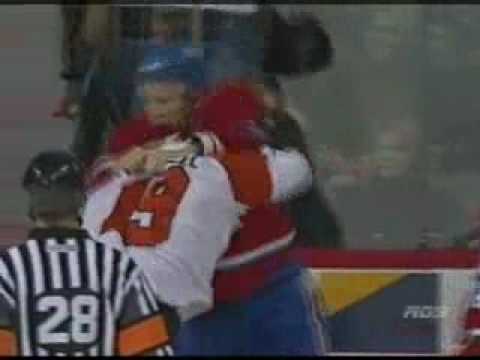 Hartnell vs Komisarek Nov 1, 2007