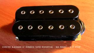 Video thumbnail for Dimarzio Super Distortion - Monster Force by surfacexmusic