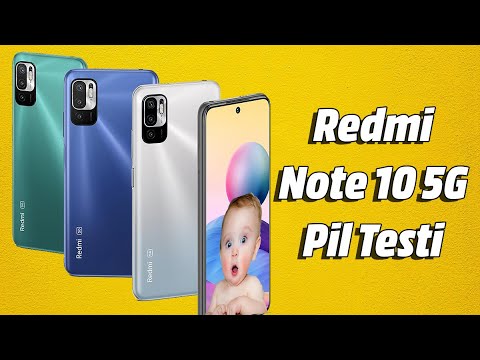 Redmi Note 10 5G Pil Testi! Yapıyorsun Bu İşi Be Xiaomi