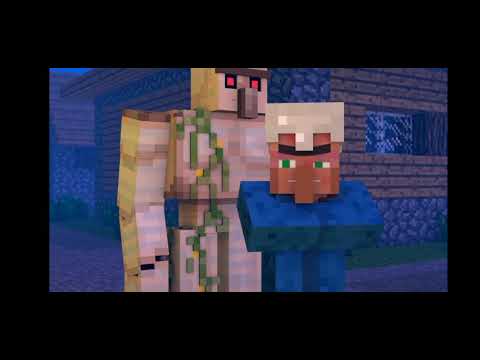 Granny vs villager life 1 #minecraft animation Part -1