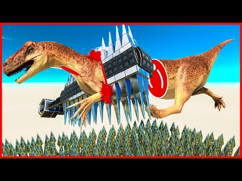WHO CAN ESCAPE from HEAVY TRAPS  | ARBS - Animal Revolt Battle Simulator