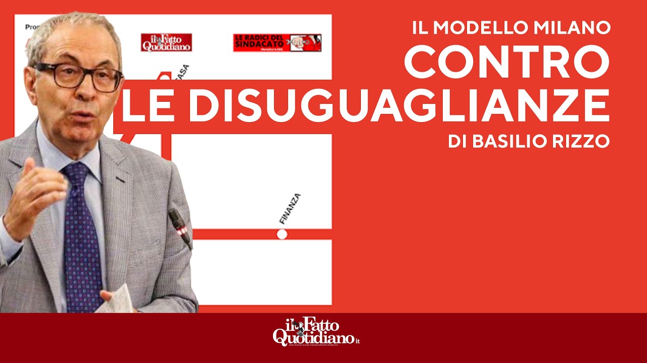 Basilio Rizzo: "Milano, il buon governo contro le disuguaglianze"