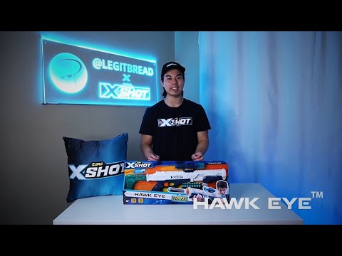 XSHOT žaislinis šautuvas Hawk Eye, 36189/36435 video