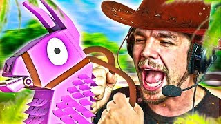 LE LAMA ME SAUVE LA VIE SUR FORTNITE