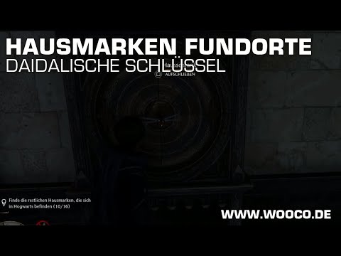 Hogwarts Legacy - Hausmarken Fundorte - Daidalische Schlüssel