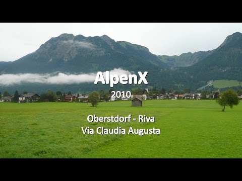 AlpenX - Von Oberstdorf zum Gardasee (via Claudia Augusta) - 2010