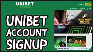 How to Create a New Account on Unibet Unibet Account Signup Tutorial on PC (2024)