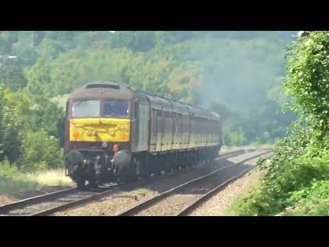 LMS 4-6-0 Jubilee no: 45690 Leander & 47802 @ Keynsham {1Z75} 23/08/2023.