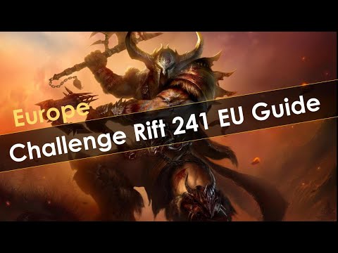 Diablo 3 Challenge Rift 241 EU Guide