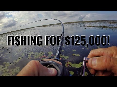 Practicing to Win $125,000 Fishing!