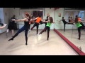 фрагменты урока классического танца в "Студии танцев Триумф" 