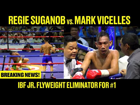 What a CLASSIC Fight! Regie Suganob vs. Mark Vicelles FULL FIGHT | IBF Jr. Flyweight Eliminator