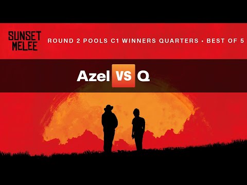 Sunset Melee Round 2 Pools C1 Winners Quarters — Azel vs Q — Super Smash Bros. Melee