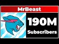MrBeast - 190M Subscribers!