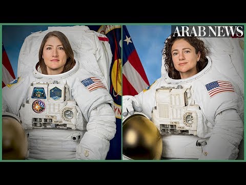 Nasa astronauts begin first ever all-female spacewalk