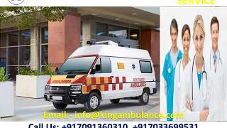 Get ICU Ambulance Service in Jamshedpur and Tatanagar by King