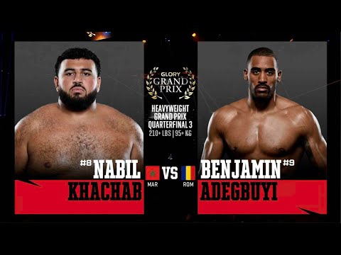 Nabil Khachab v Benjamin Adegbuyi | GLORY Heavyweight Grand Prix 2024