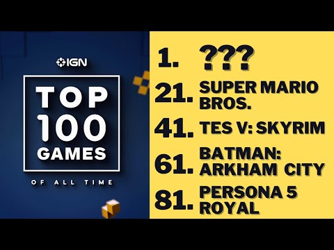 (Almost) First Look: 2021 IGN's Top 100 Games of All Time list