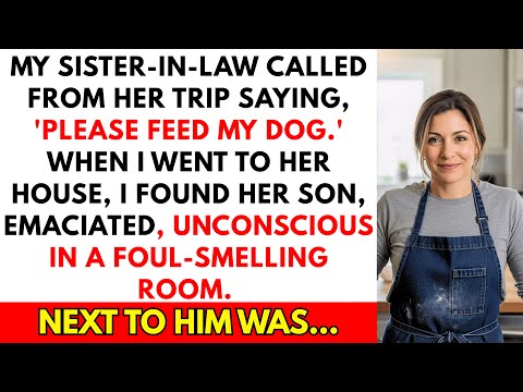 My sister-in-law asked me to feed her dog, but I found her neglected nephew in critical condition.