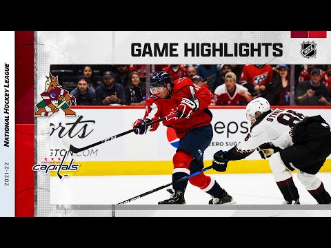 Coyotes @ Capitals 10/29/21 | NHL Highlights