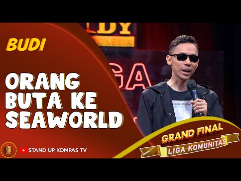 Stand Up Comedy Budi: Orang Buta Diajak ke Bioskop | FINAL SUCI LIGA KOMUNITAS