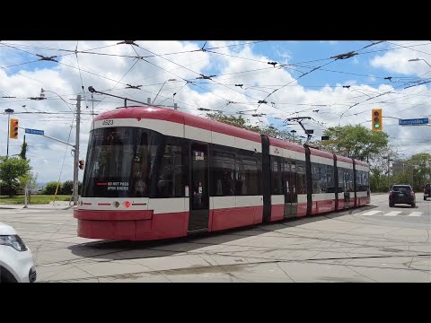TTC 504B King Streetcar Ride from University Ave & St.Andrew Stn to Roncessvales (May 27th, 2024)