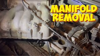 Tucson V6 upper intake manifold removal