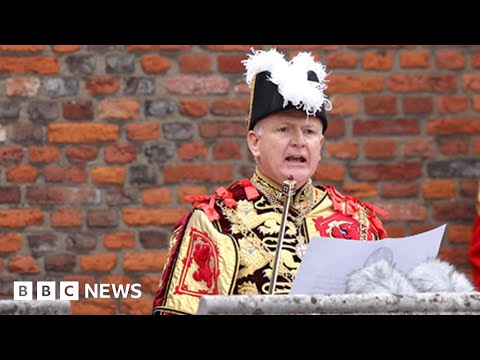 Charles III proclaimed king in historic ceremony - BBC News