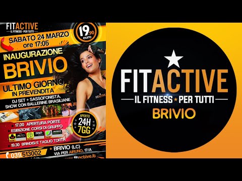 💥 FitActive - Inaugurazione della nuova palestra a Brivio (LC) 💥