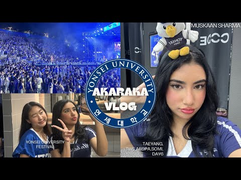 AKARAKA VLOG, Yonsei University Festival 💙 아카라카    2024