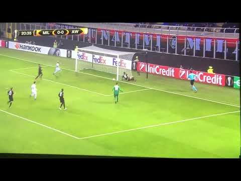 Milan vs. Austria Vienna Errore Bonucci