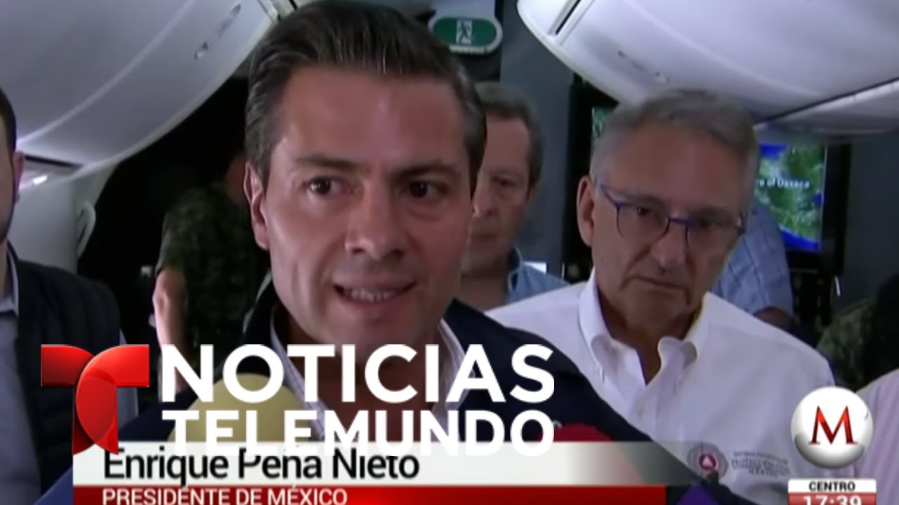 Enrique Peña Nieto habla del terremoto en México | Noticiero | Noticias Telemundo