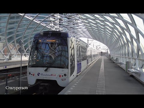 Metro Rotterdam Slinge - Den Haag Centraal, RET Lijn E in 2020