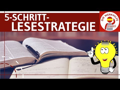 Tipps für schnelles & effektives Lesen & Verstehen - 5-Schritt-Lesemethode / Lesestrategie