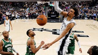 [벳조이]아데토쿤보 좌절시킨 웸반야마의 저세상 농구 | NBA 샌안토니오 VS 밀워키 하이라이트