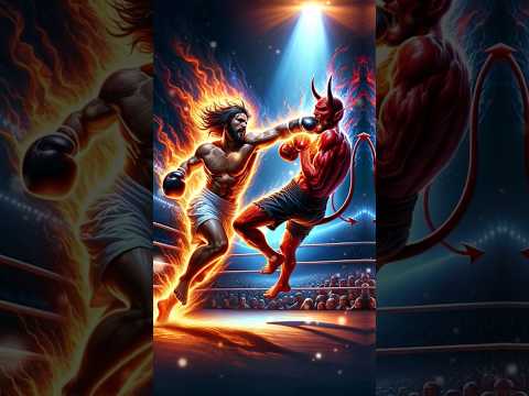 Jesús vs El diablo 🥊