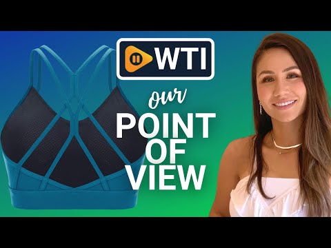 Running Girl Strappy Sports Bra - WTI product video review